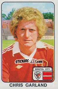 Sticker Chris Garland - UK Football 1978-1979 n. 90 - Panini