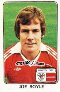 Sticker Joe Royle - UK Football 1978-1979 - Panini