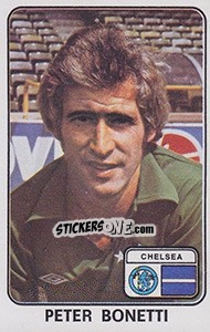 Sticker Peter Bonetti - UK Football 1978-1979 - Panini