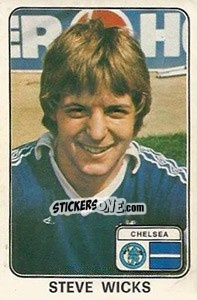 Figurina Steve Wicks - UK Football 1978-1979 - Panini