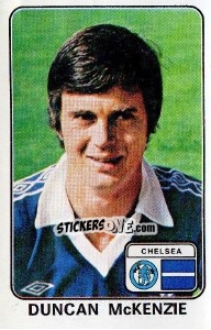 Sticker Duncan McKenzie - UK Football 1978-1979 - Panini