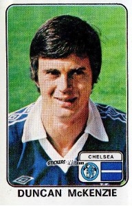 Sticker Duncan McKenzie - UK Football 1978-1979 - Panini