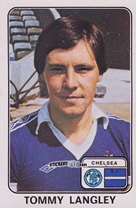Sticker Tommy Langley - UK Football 1978-1979 n. 107 - Panini