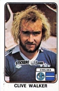 Cromo Clive Walker - UK Football 1978-1979 - Panini