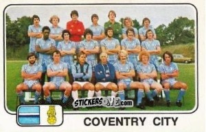 Cromo Team Photo - UK Football 1978-1979 n. 110 - Panini