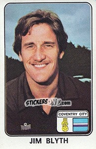 Cromo Jim Blyth - UK Football 1978-1979 - Panini