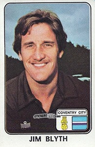 Sticker Jim Blyth - UK Football 1978-1979 n. 112 - Panini