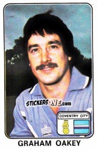 Sticker Graham Oakey - UK Football 1978-1979 - Panini