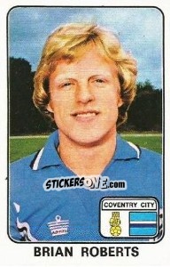 Cromo Brian Roberts - UK Football 1978-1979 - Panini