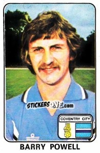 Sticker Barry Powell - UK Football 1978-1979 - Panini