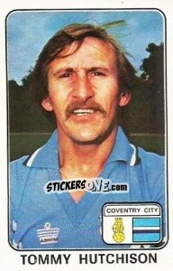 Sticker Tommy Hutchison - UK Football 1978-1979 - Panini