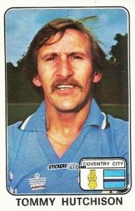 Sticker Tommy Hutchison - UK Football 1978-1979 n. 121 - Panini