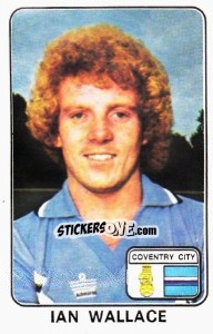 Sticker Ian Wallace - UK Football 1978-1979 - Panini
