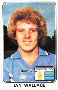 Cromo Ian Wallace - UK Football 1978-1979 n. 124 - Panini