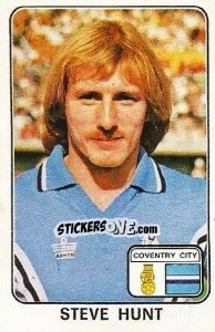 Sticker Steve Hunt - UK Football 1978-1979 - Panini