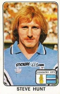 Sticker Steve Hunt - UK Football 1978-1979 n. 125 - Panini