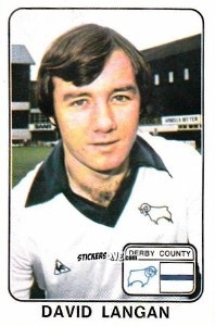 Cromo David Langan - UK Football 1978-1979 n. 130 - Panini