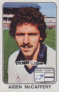 Cromo Aiden McCaffery - UK Football 1978-1979 - Panini