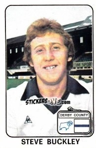 Sticker Steve Buckley - UK Football 1978-1979 - Panini