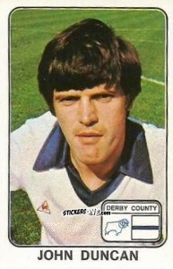 Sticker John Duncan - UK Football 1978-1979 n. 140 - Panini