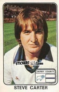 Figurina Steve Carter - UK Football 1978-1979 - Panini