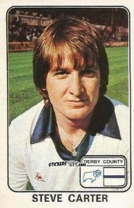 Figurina Steve Carter - UK Football 1978-1979 - Panini