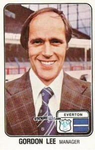 Cromo Gordon Lee - UK Football 1978-1979 n. 145 - Panini