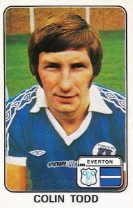 Sticker Colin Todd - UK Football 1978-1979 n. 148 - Panini