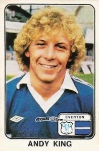 Sticker Andy King - UK Football 1978-1979 n. 154 - Panini