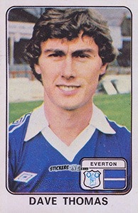 Sticker Dave Thomas - UK Football 1978-1979 n. 158 - Panini