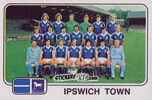 Sticker Team Photo - UK Football 1978-1979 - Panini