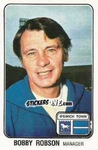 Sticker Bobby Robson - UK Football 1978-1979 - Panini