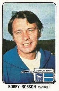 Sticker Bobby Robson - UK Football 1978-1979 n. 162 - Panini