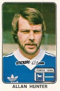 Sticker Allan Hunter - UK Football 1978-1979 - Panini