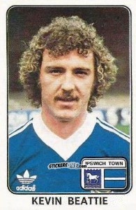 Sticker Kevin Beattie - UK Football 1978-1979 n. 166 - Panini