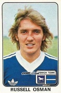 Sticker Russell Osman - UK Football 1978-1979 - Panini