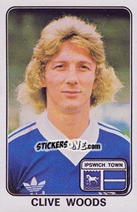 Sticker Clive Woods - UK Football 1978-1979 - Panini