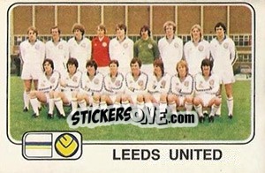 Sticker Team Photo - UK Football 1978-1979 - Panini