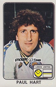Sticker Paul Hart - UK Football 1978-1979 - Panini
