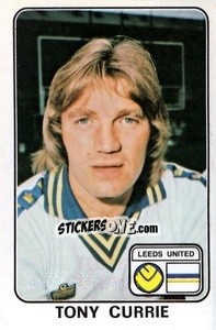 Figurina Tony Currie - UK Football 1978-1979 - Panini