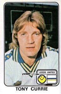 Sticker Tony Currie - UK Football 1978-1979 n. 186 - Panini