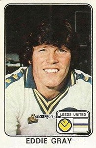 Sticker Eddie Gray - UK Football 1978-1979 n. 188 - Panini