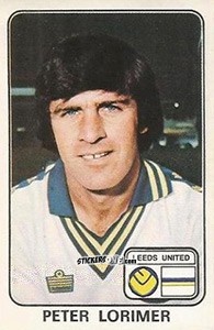 Sticker Peter Lorimer - UK Football 1978-1979 n. 192 - Panini