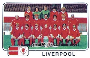 Sticker Team Photo - UK Football 1978-1979 - Panini