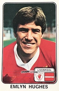 Sticker Emlyn Hughes - UK Football 1978-1979 n. 201 - Panini