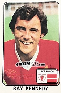 Sticker Ray Kennedy - UK Football 1978-1979 - Panini