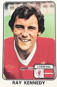 Sticker Ray Kennedy - UK Football 1978-1979 n. 205 - Panini