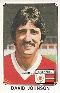 Sticker David Johnson - UK Football 1978-1979 n. 206 - Panini