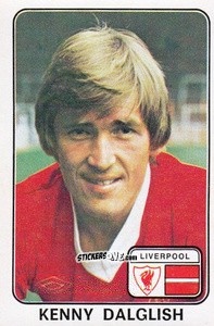Sticker Kenny Dalglish - UK Football 1978-1979 n. 208 - Panini
