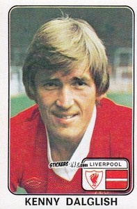 Cromo Kenny Dalglish - UK Football 1978-1979 - Panini